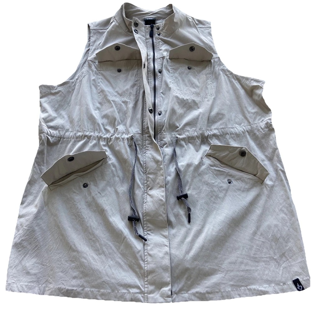 Torrid Vest Womens 3X Happy Camper Ripstop Anorak Outdoor Hiking Gorpcore Active